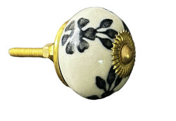 30052 Vintage stílusú porcelán bútorgomb/