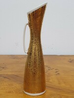 Gilded royal porcelain vase