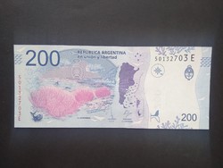 Argentína 200 Pesos 2016 Unc