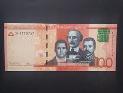 Dominika 100 Pesos 2021 UNC