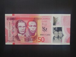 Jamaika 50 Dollars 2022 Unc