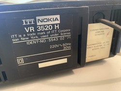 VHS magnó - ITT Nokia VR3520H