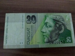 20 Korun, Slovakia, 2001