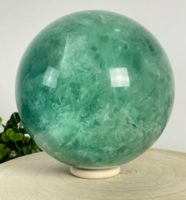Green fluorite sphere - 8450 grams - 