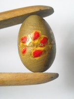 Handmade miniature doll in an egg