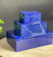3 unique lapis lazuli jewelry boxes in one
