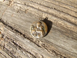 Silver plated copper pendant (210127)