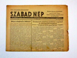 1953 március 19  /  SZABAD NÉP  /  Újság - Magyar / Napilap. Ssz.:  26087