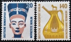 BB831-2 / Németország - Berlin 1989 Látványosságok bélyegsor postatiszta