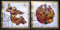 Bb858-9p / Germany - Berlin 1989 Christmas stamp series sealed