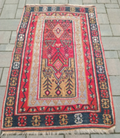 Antique Anatolian prayer kelim carpet. Negotiable