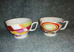 Fine porcelán teás, capuccinós csésze, bögre párban (A11)