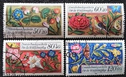 Bb744-7p / Germany - Berlin 1985 public welfare : miniatures stamp set stamped