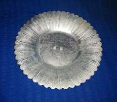 Aluminum serving plate, bowl dia. 23.5 cm (a7)