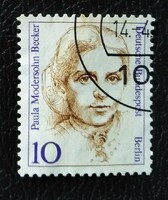 Bb806p / Germany - Berlin 1988 famous women stamp stamped