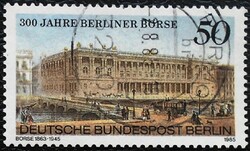 Bb740p / Germany - Berlin 1985 Berlin Stock Exchange stamp stamped