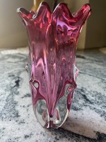 Czech glass vase designed by Jaroslav taraba