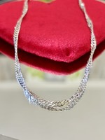 Beautiful, shining silver necklace