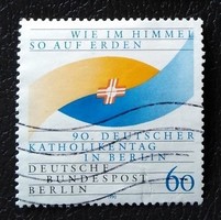 Bb873p / Germany - Berlin 1990 Catholic Day stamp sealed