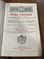 Különlegesség! Rituale Strigoniense 1907.
