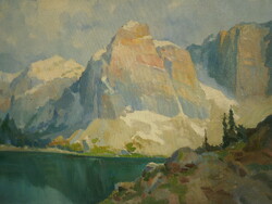 Géza Zórád (1896-1959): alpine landscape