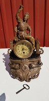 Antique table clock...Works...40 Cm high