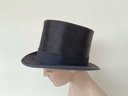 Antique top hat dress film theater costume prop 917 8611