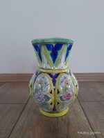 Antik osztrák Gmunden kerámia váza
