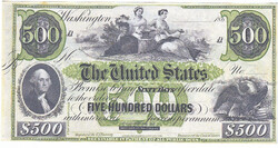 Usa $500 1861 replica