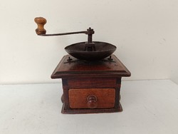 Antique Biedermeier coffee grinder large wooden coffee grinder kitchen tool 928 8621