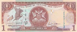 Trinidad and tobago 1 dollar 2006 unc banknote