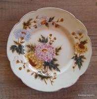 Antique Zsolnay floral decorative plate