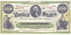 USA 500 dollár 1861 REPLIKA