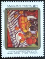 S3598 / 1983 Czóbel Béla bélyeg postatiszta
