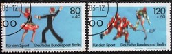 Bb698-9p / Germany - Berlin 1983 sports aid stamp set stamped