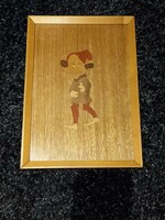 Old marquetry picture