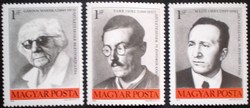 S3072-4 / 1975 Munkásmozgalom I. bélyegsor postatiszta