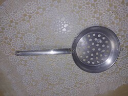 Kitchen things, old dumpling cutter, tin mug, cheese or anything grater, lid, used
