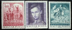 S2846-8 / 1972 Petőfi Sándor IV. bélyegsor postatiszta
