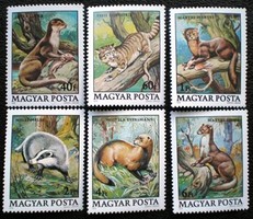 S3356-61 / 1979 Védett állatok bélyegsor postatiszta