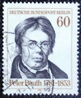 Bb654p / Germany - Berlin 1981 Peter Beuth stamp stamped