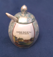 Franz fritz porcelain sugar bowl - ffn grossbreitenbach