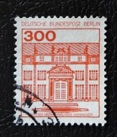 Bb677p / Germany - Berlin 1982 castles and castles stamp series 300 pf final value stamped