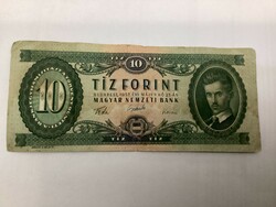 1957 es 10 forint papír pénz
