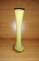 Single fiber glass vase 20.5 cm (18/d)