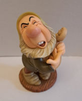 Walt Disney Classic Collection Hófehérke mese, Hapci törpe eredeti porcelán figura