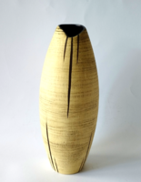 Mid century eckhardt & engler German ceramic fish mouth vase 1950s