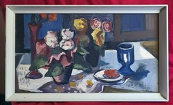éva Gera (1923 - 1996): table still life