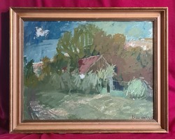 László Lukovszky (1922 - 1981): autumn landscape