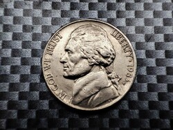 Amerikai Egyesült Államok 5 cent, 1983 Jefferson Nickel Verdejel P - Philadelphia